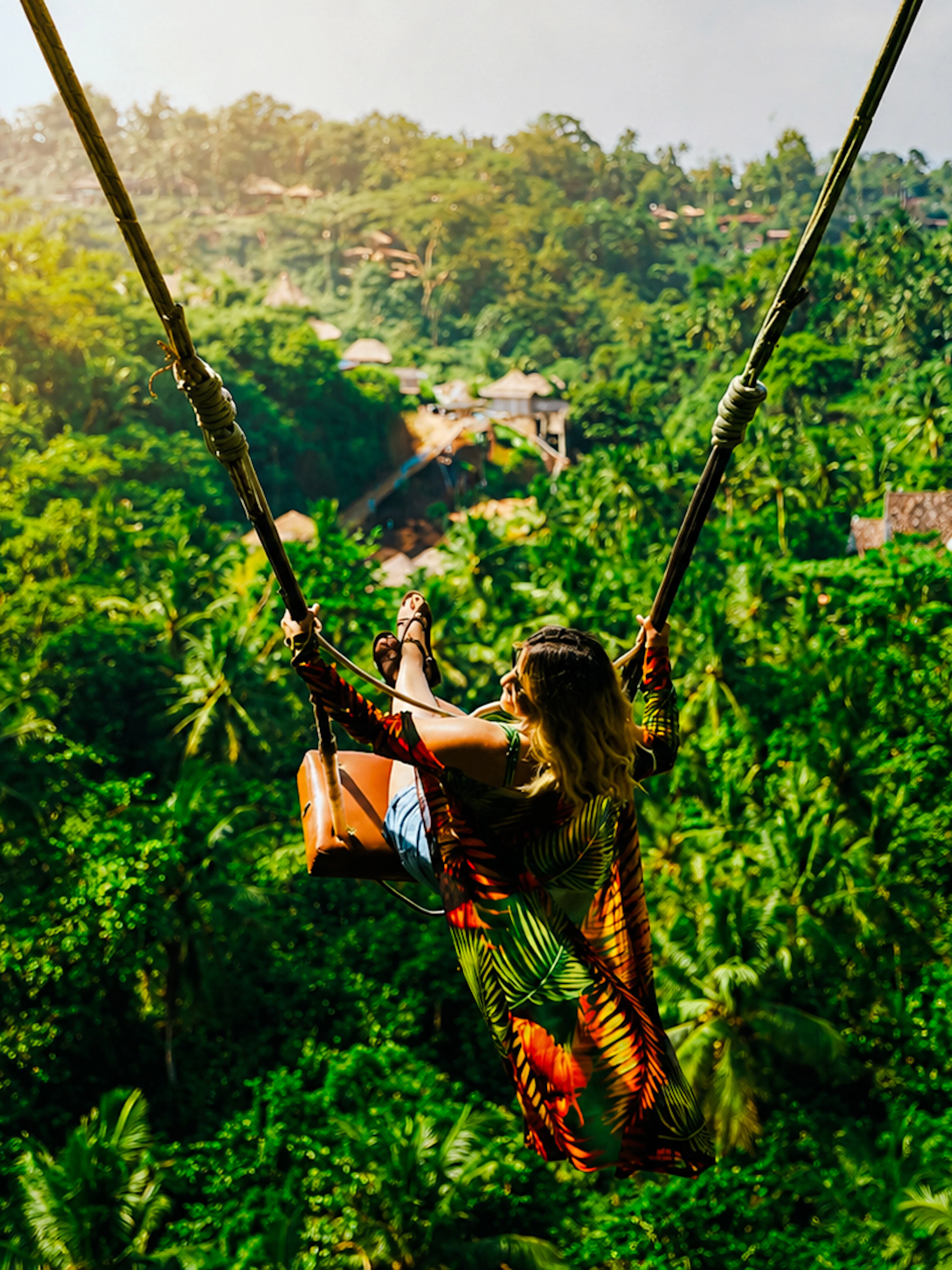ubud private atv, jungle swing & waterfall tour with lunch and hotel transfers-1
