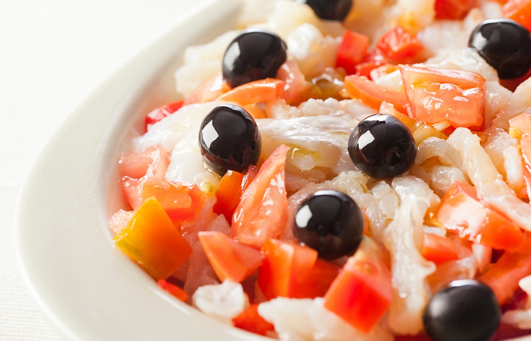 Esqueixada de Bacalao