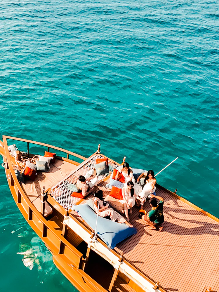 phuket private longtail boat charter with jacuzzi to coral island banana beach and promthep cape-1