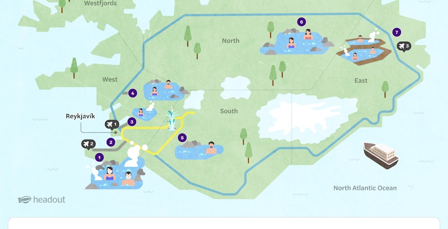 Plan smarter with the hot springs map!