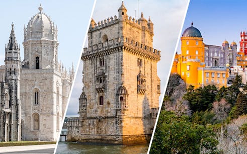 combo (ahorra un 5%) esencial de lisboa: monasterio de jerónimos + torre de belém + palacio da pena-1
