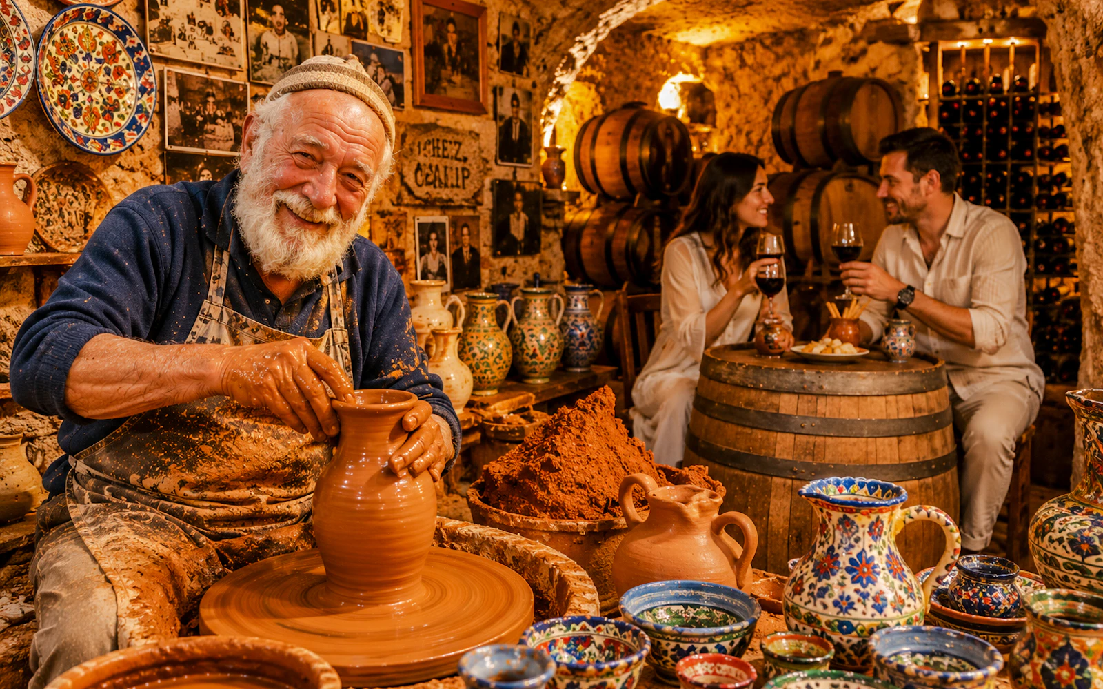 Cappadocia: Avanos City Tour with Pottery Workshop & Wine Cellar Tasting Image 2