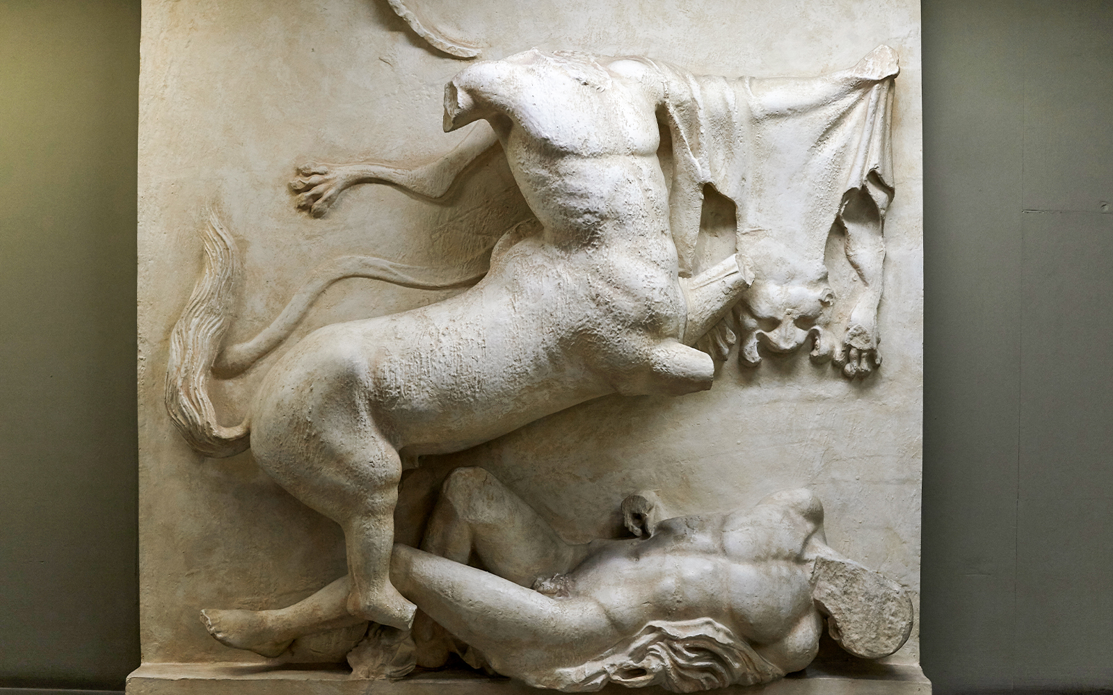 Sculptures at the Parthenon