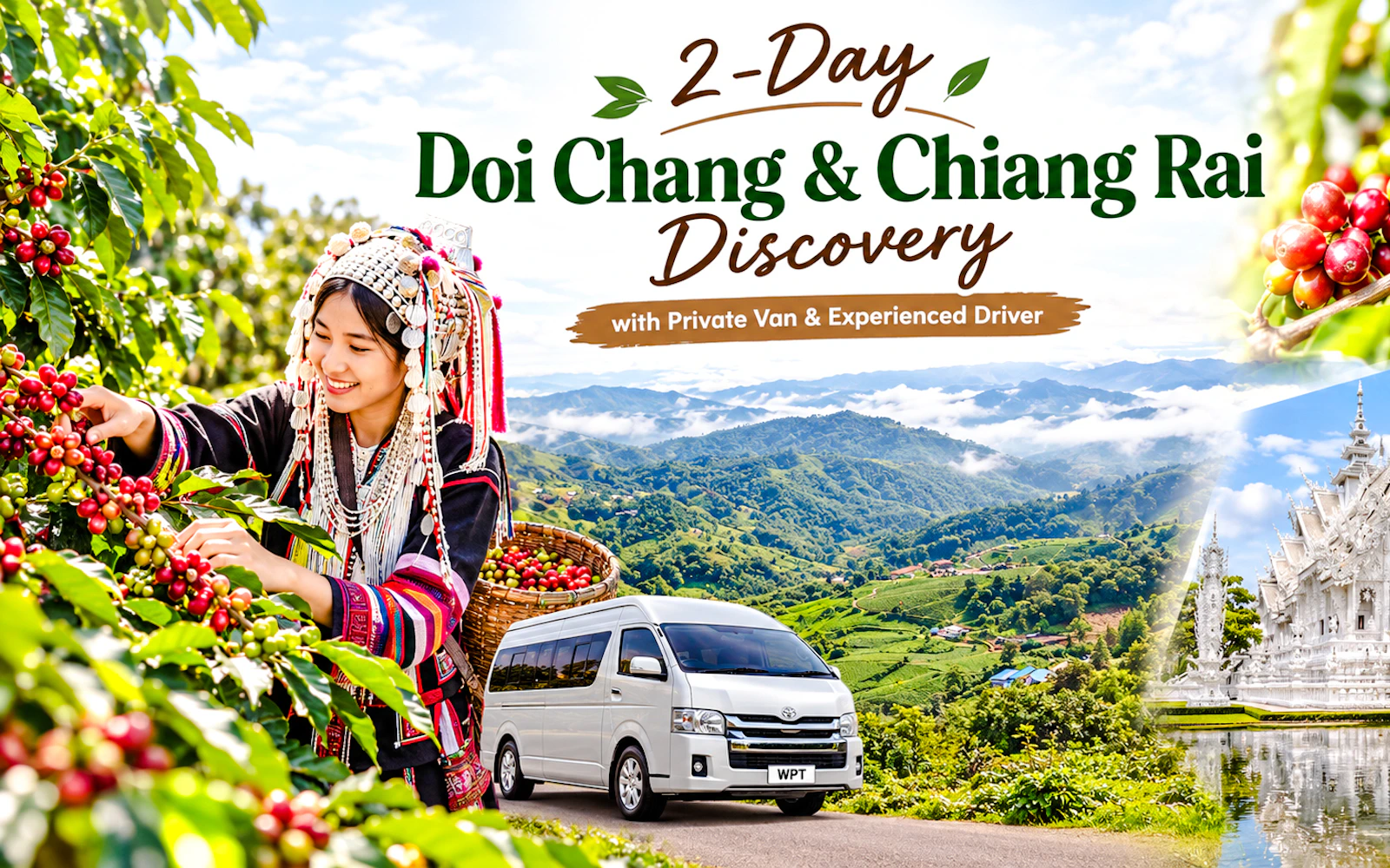 2-Day Doi Chang & Chiang Rai Discovery with Private Van & Experienced Driver (Product 55822)