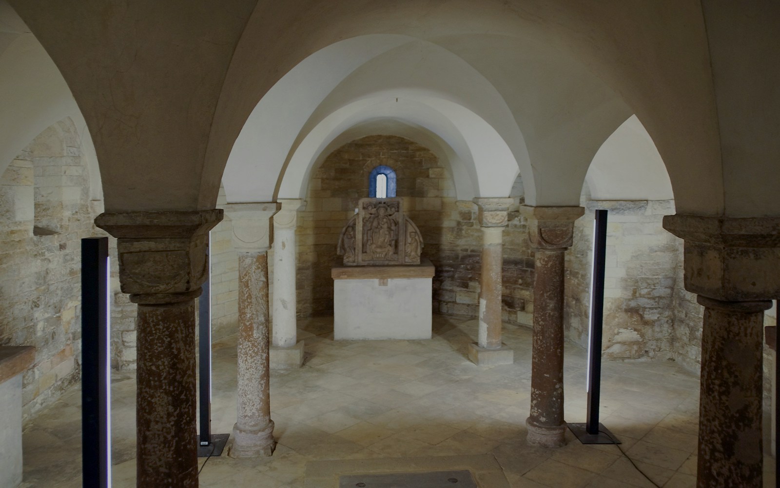 Crypt inside the Basilica of St. George
