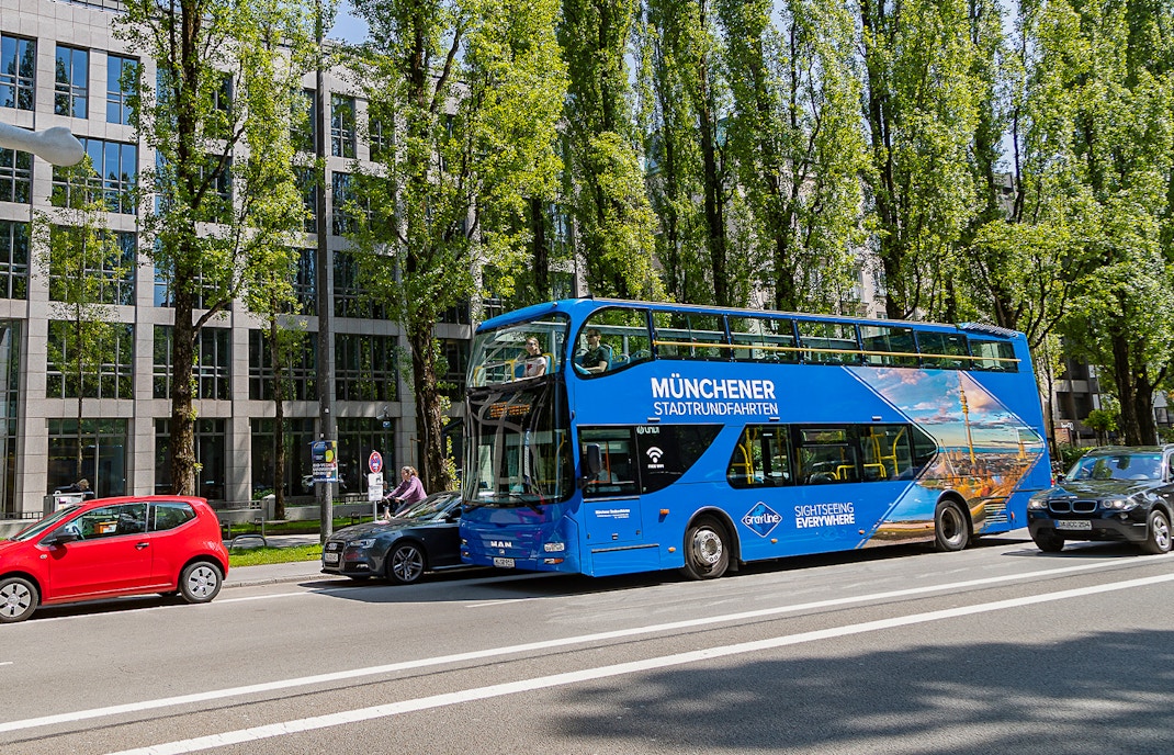 bus turistico en munich