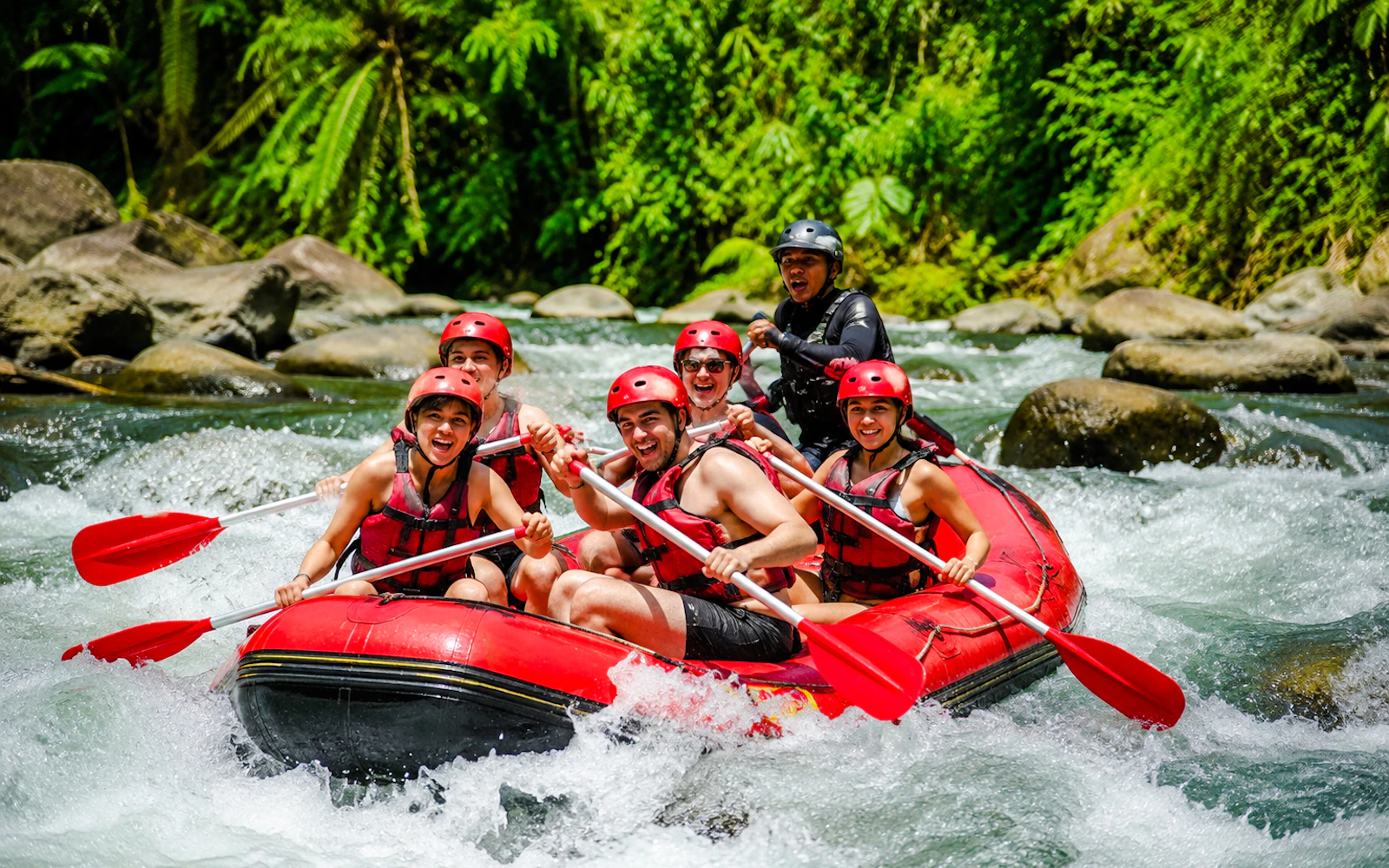 Bali ATV Buggy, Rafting or Tubing with Lunch and Coffee Farm Visit