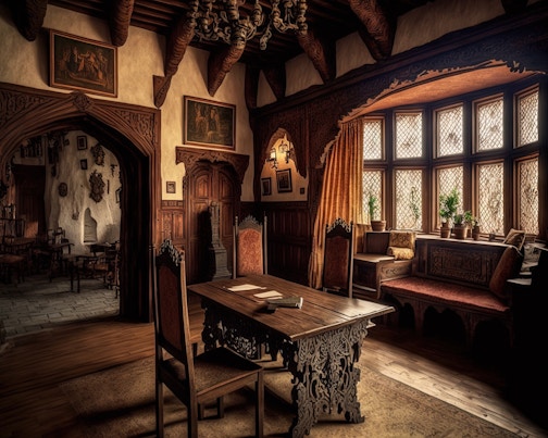 Bran Castle interior