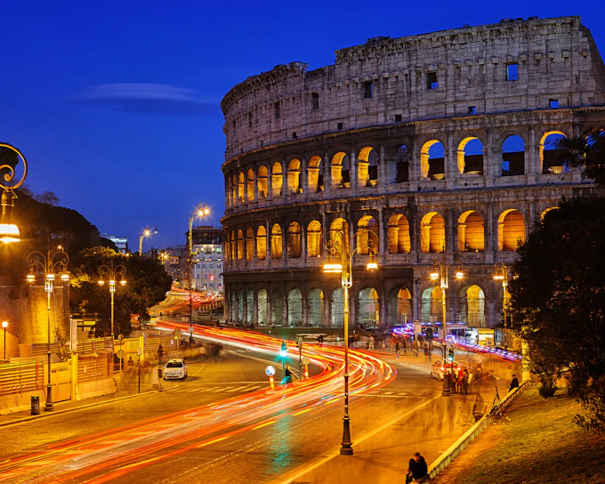City Sightseeing: Rome Night Bus Tour