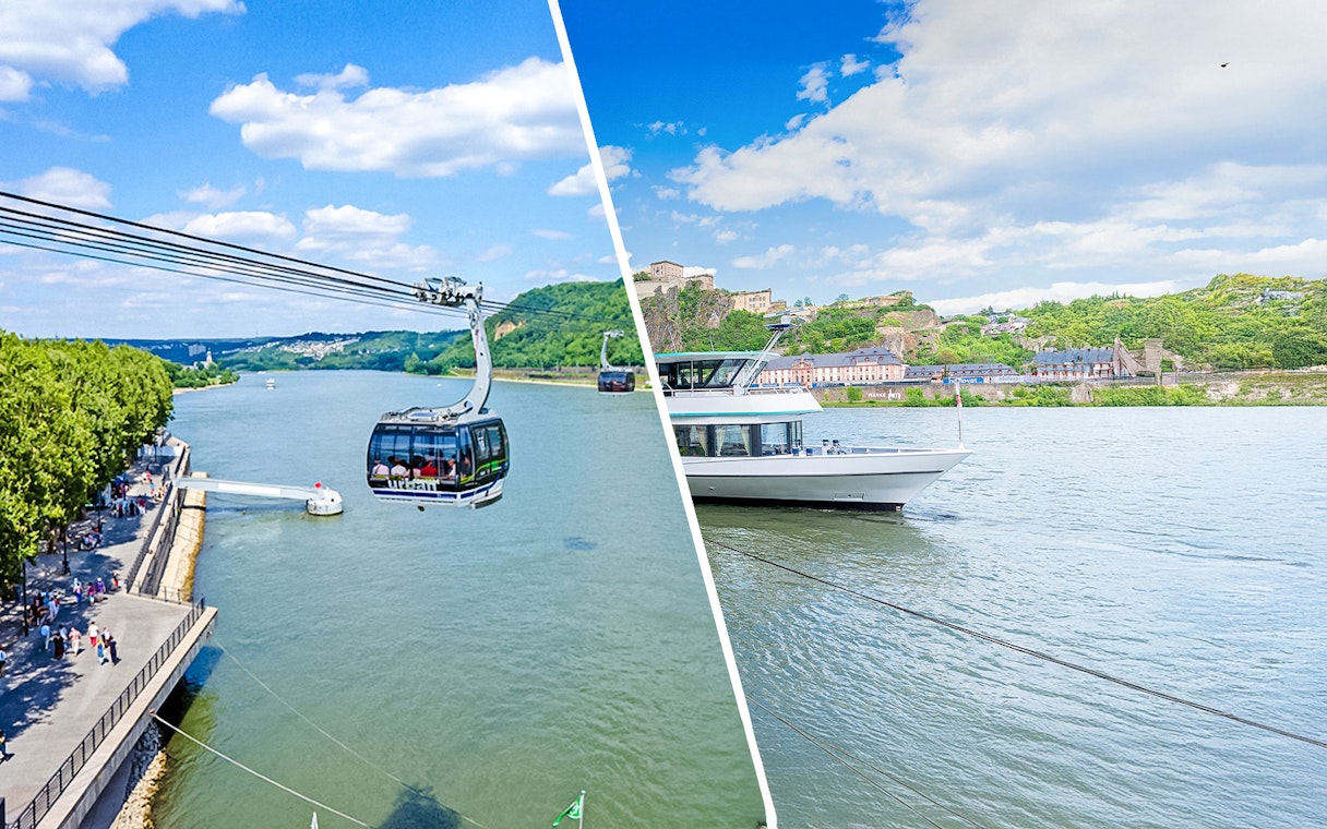 kombination: biljetter till koblenz linbana tur och retur + båttur till slott och palats i mellersta rhendalen-1