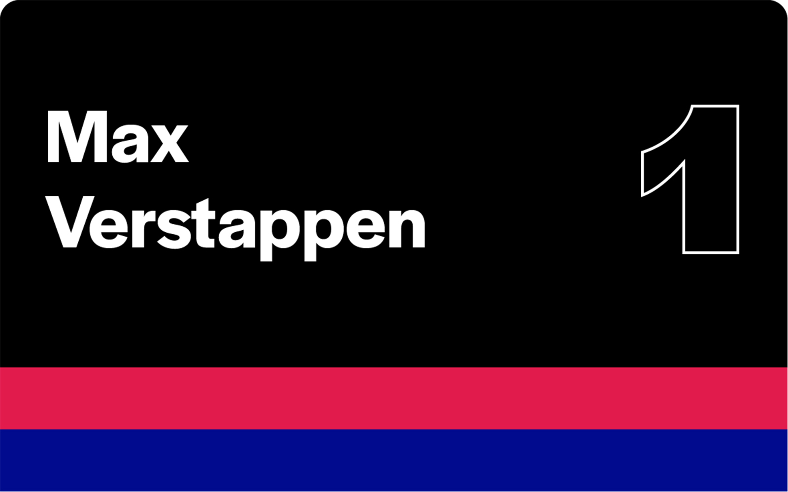 F1 Drivers Max Verstappen