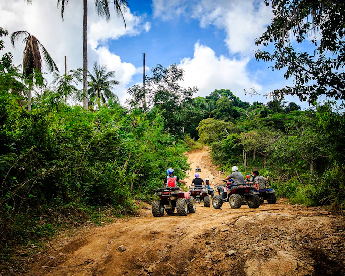 Koh Samui Guided ATV Quad Bike Tour with Round-Trip Hotel Transfers (Product 54285)