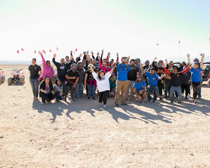 Las Vegas Guided ATV Tour on Real Sand Dunes with Off-Road Terrain and Elevation Changes
