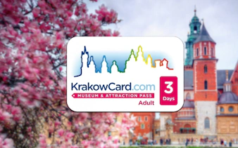 Krakow Museum Pass with Wawel Castle in background.