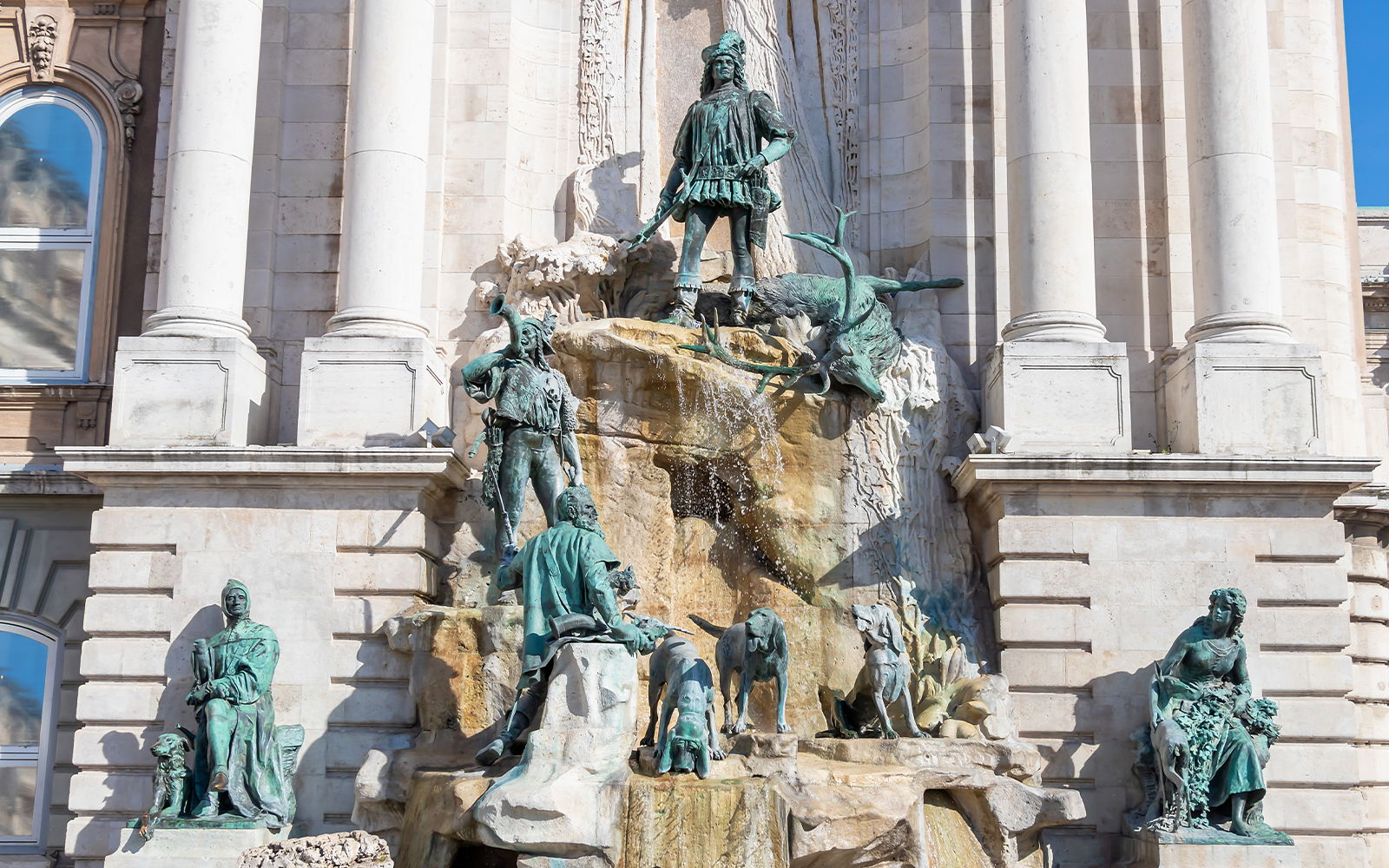 Fountain of King Matthias, Buda Castle