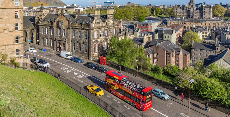 City Sightseeing Edinburgh hop-on hop-off Tickets
