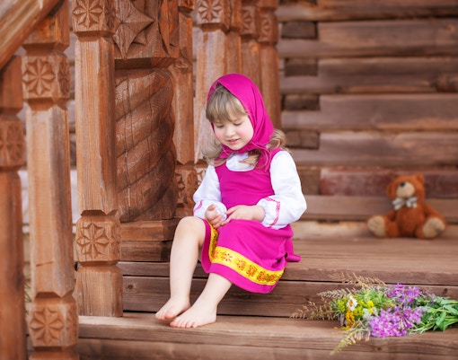 Masha and the Bear Land of Laughter in the Land of Legends