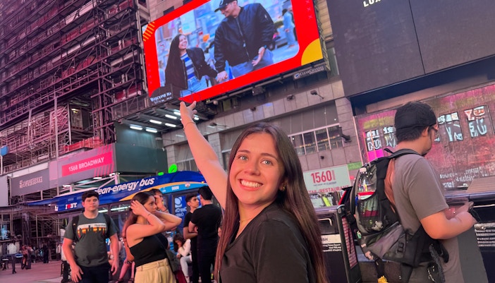 See yourself on a Times Square Billboard for a day