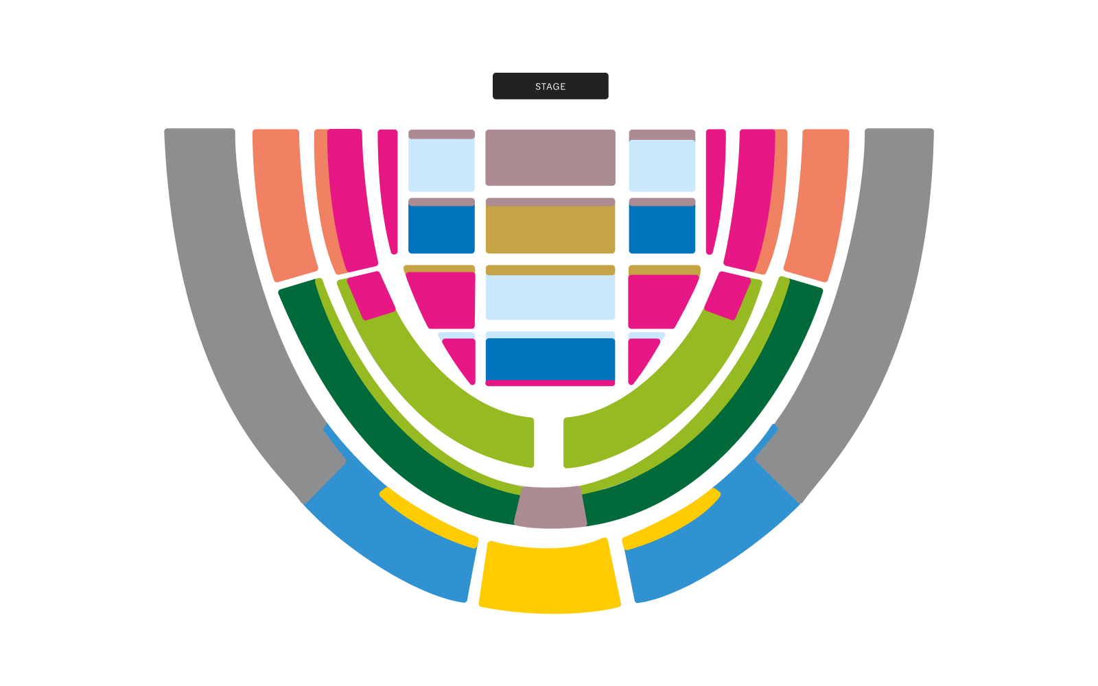 verona arena seating map