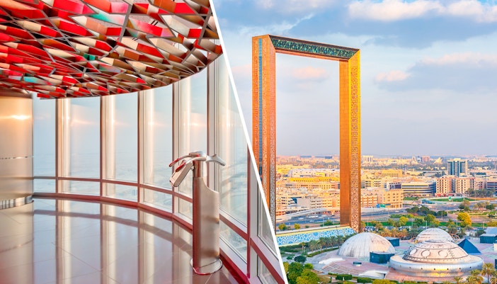 Burj Khalifa at the Top + Dubai Frame Tickets