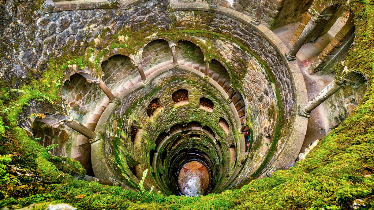 Initiation Well at Quinta da Regaleira, Sintra, Portugal