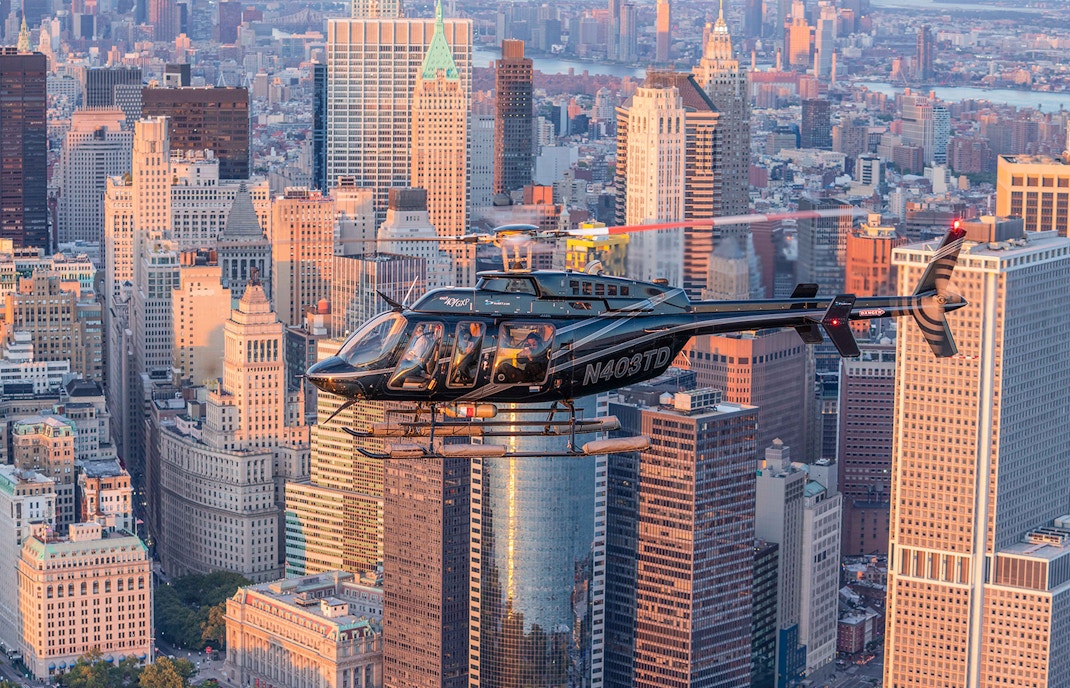 New York helicopter Manhattan tours
