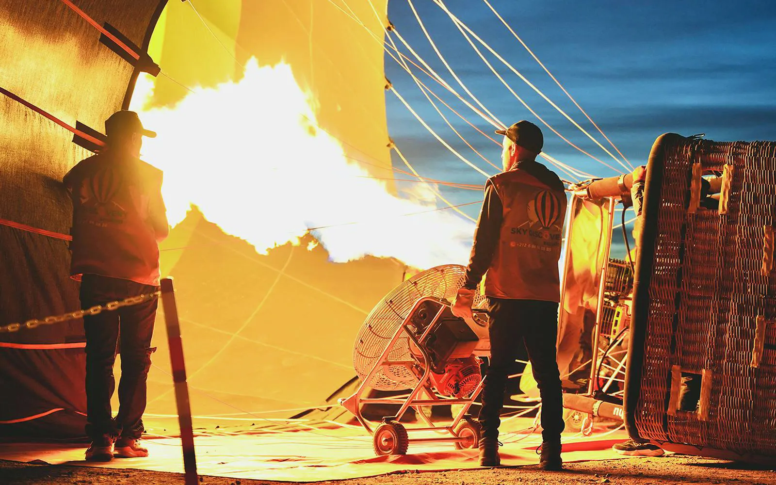Marrakech Sunrise Hot Air Balloon Flight with Luxury Rooftop Breakfast