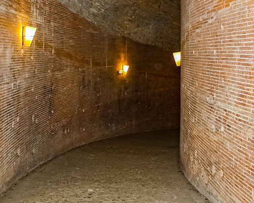 Step onto the spiral ramp