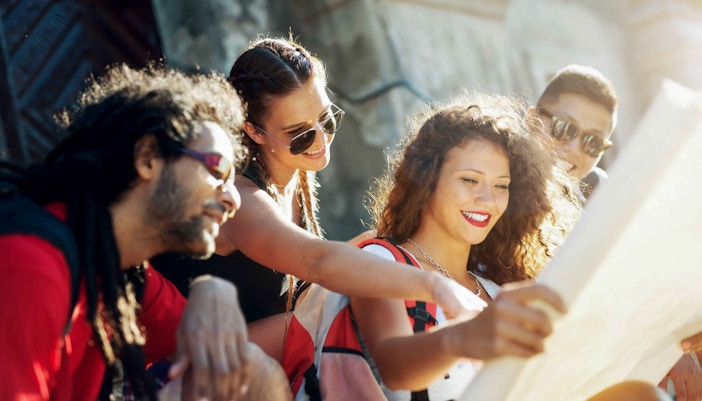 Duomo Milan guided tour with visitors exploring the cathedral's intricate architecture.