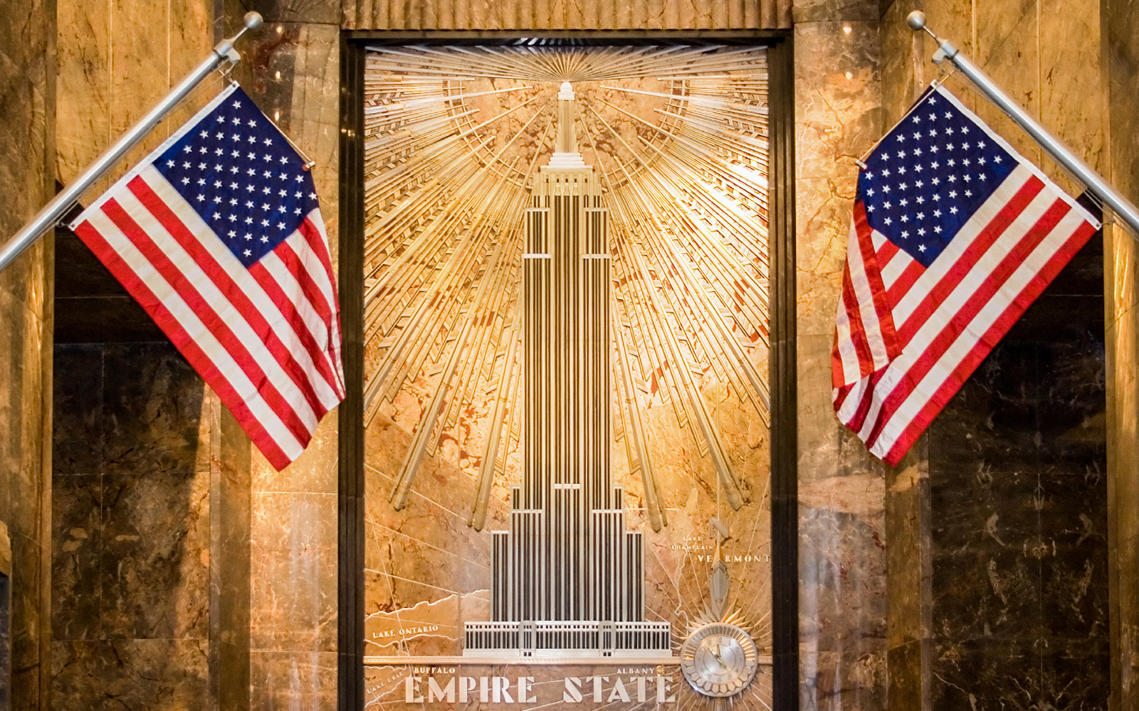 empire state building inside
