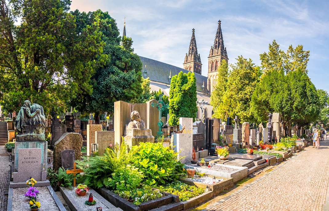 Tombe de Jaroslav Heyrovský à Vyšehrad