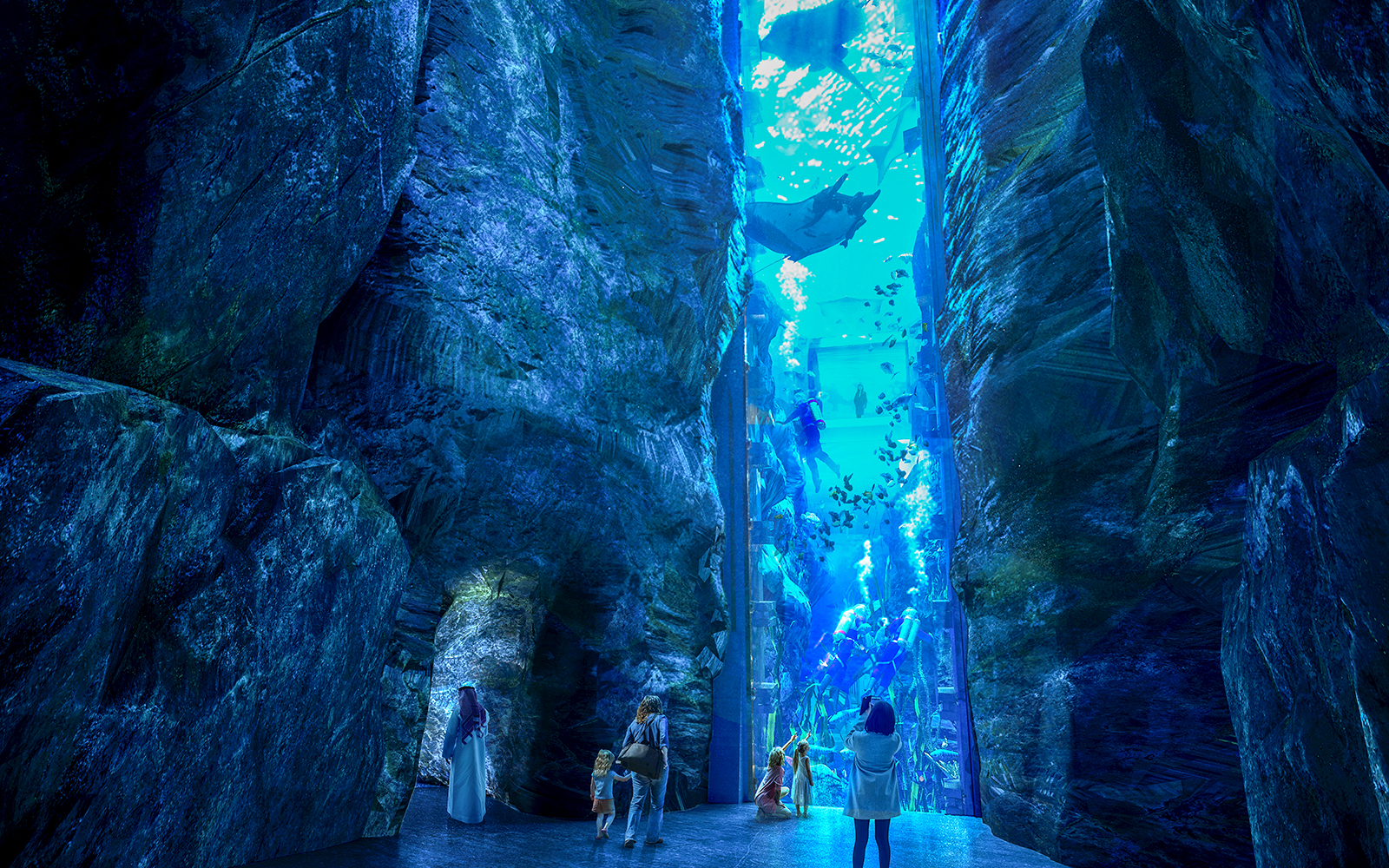 The interior of Sea World, Abu Dhabi - Plan Your Visit to SeaWorld Abu Dhabi