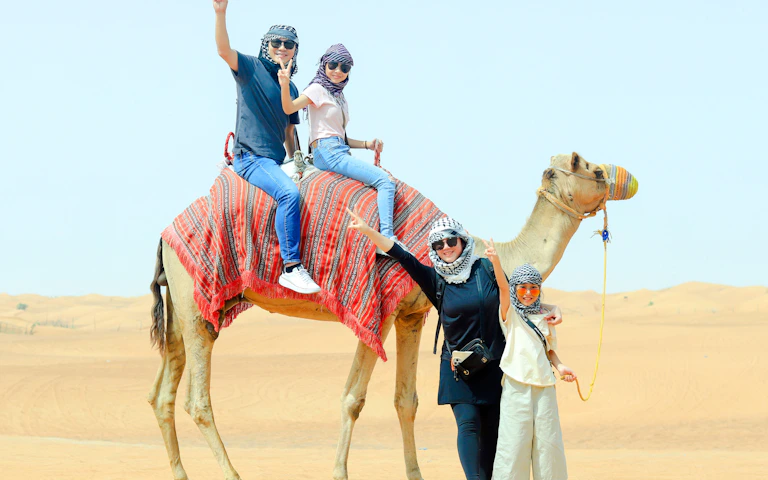Dubai Private Evening Desert Safari BBQ Buffet Dinner & Live Shows