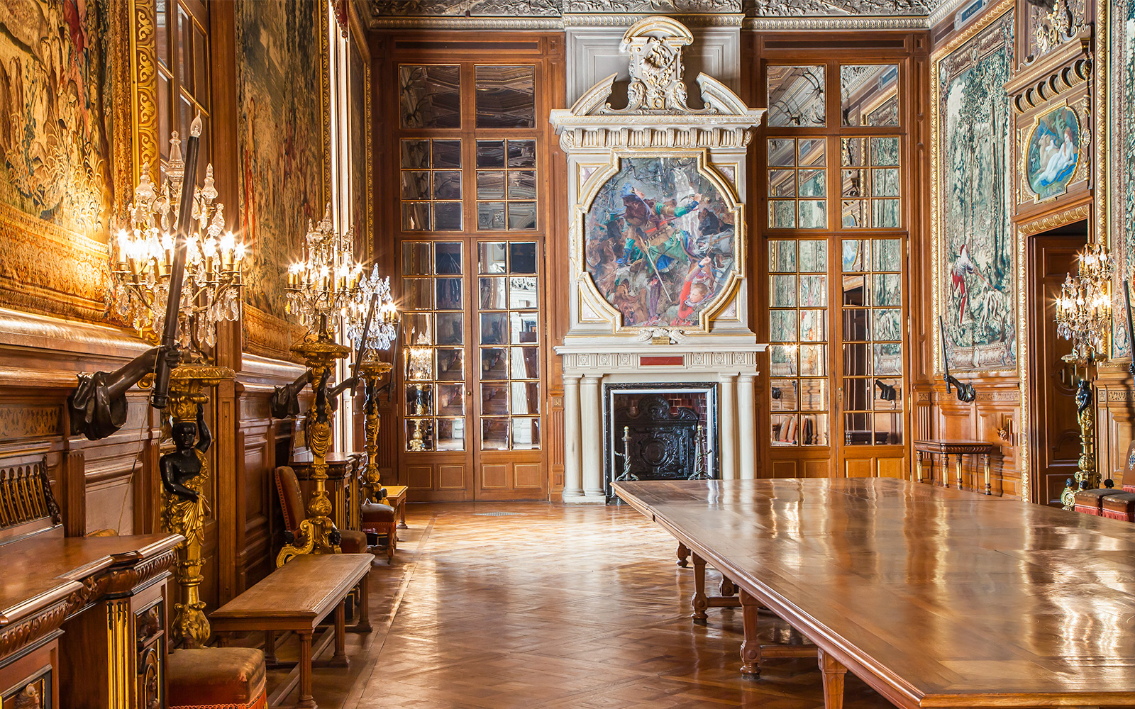 Galerie des cerfs Castle Chantilly