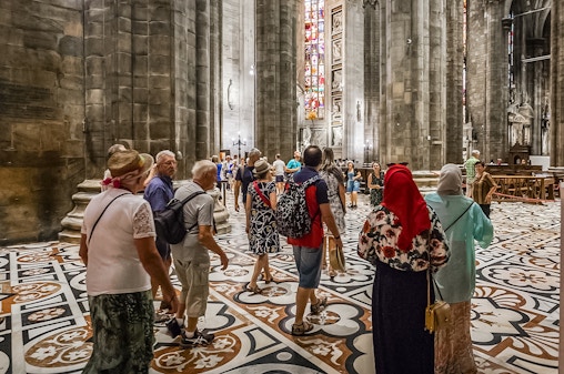 Milano in un giorno: tour guidato del centro storico, dell'Ultima Cena e del Duomo con pass per i musei