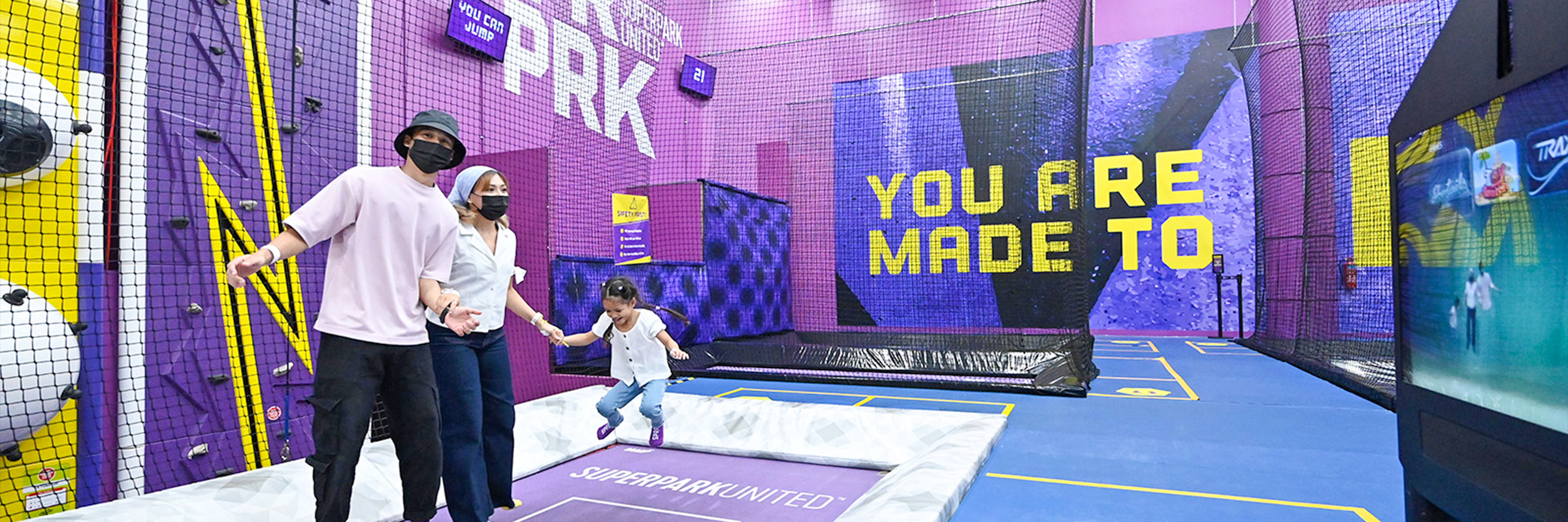 Adventure Area at SuperPark Singapore