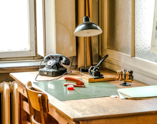 Jacek Kuroń's Desk at European Solidarity Center Gdansk