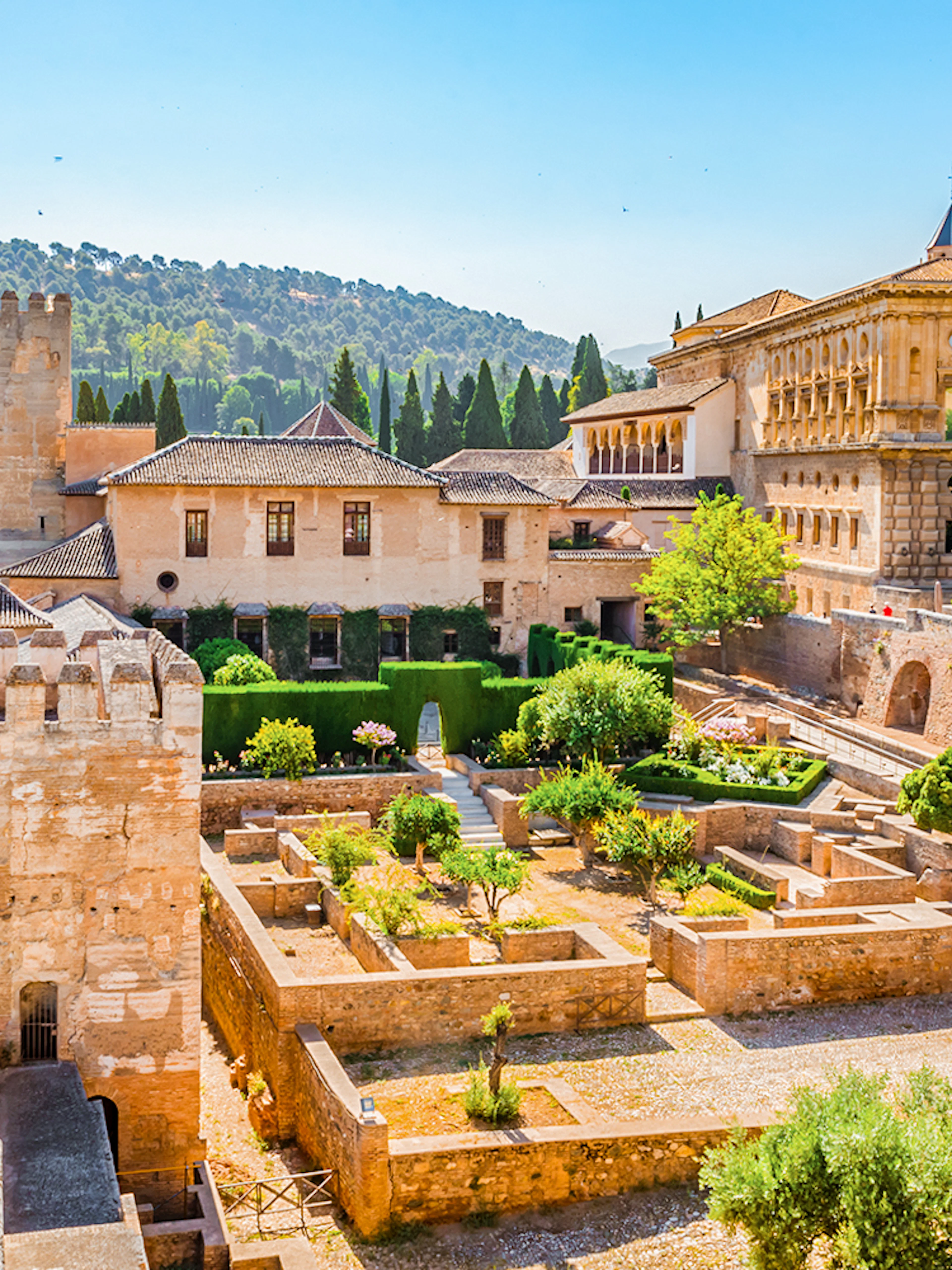 Alhambra palace and gardens in Granada, Spain, with skip-the-line access.