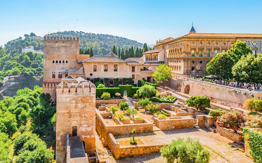 Alhambra palace and gardens in Granada, Spain, with skip-the-line access.