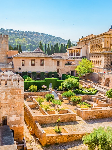 Alhambra palace and gardens in Granada, Spain, with skip-the-line access.
