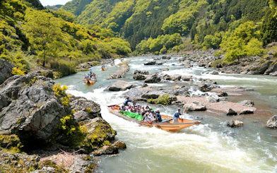 Hozugawa Boat & Sagano Train Day Tour from Kyoto