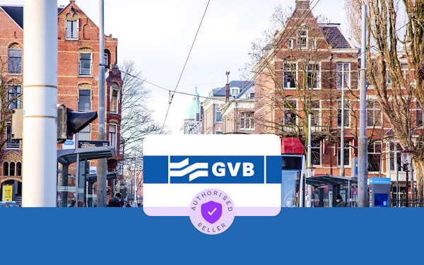 Amsterdam GVB Public Transport Pass with Digital City Audio Guide