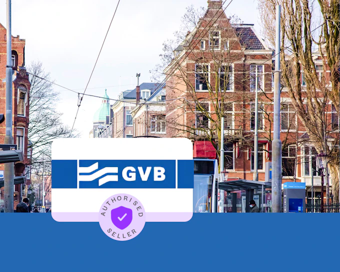 Amsterdam GVB Public Transport Pass with Digital City Audio Guide