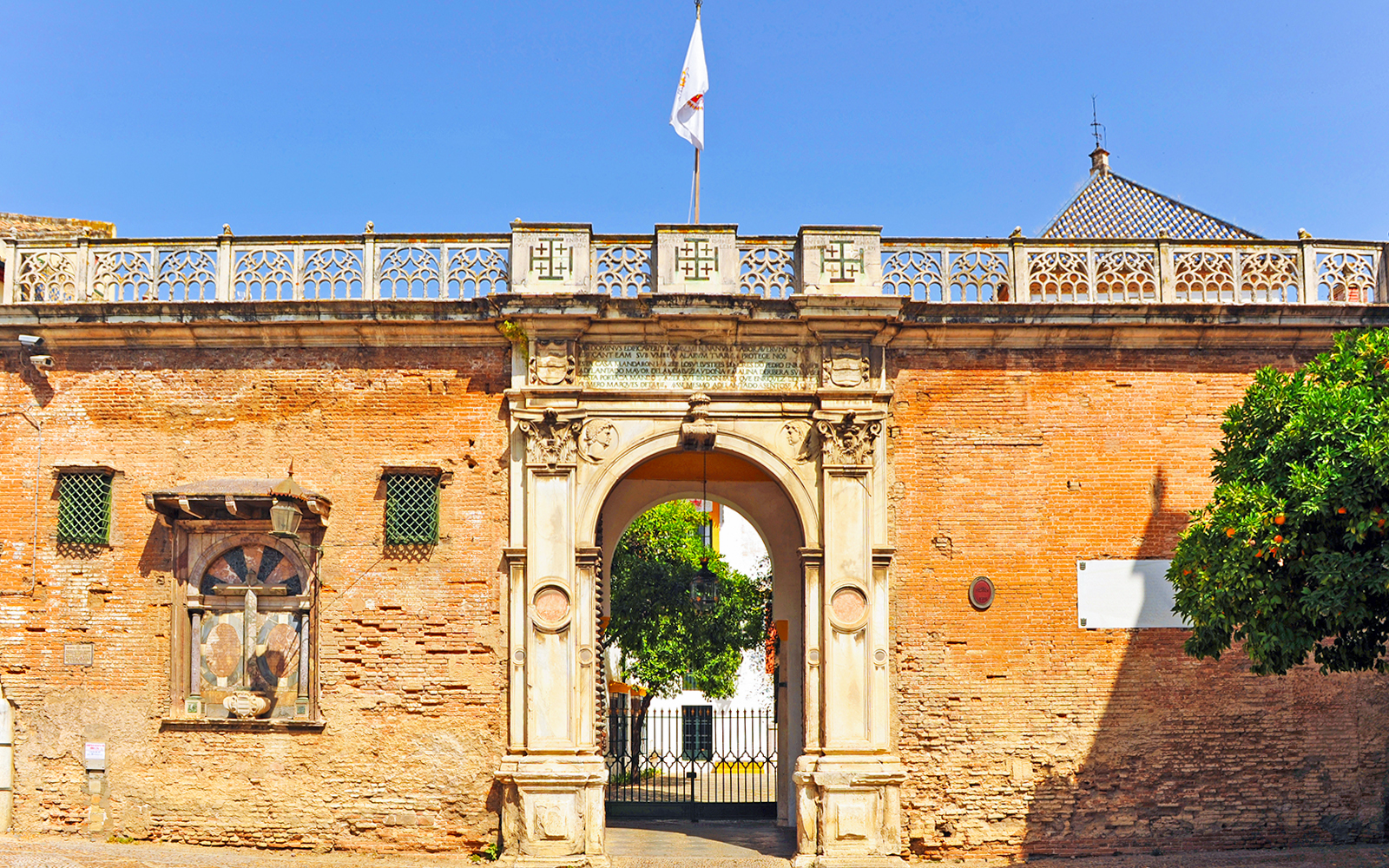Marble Entrance Arch