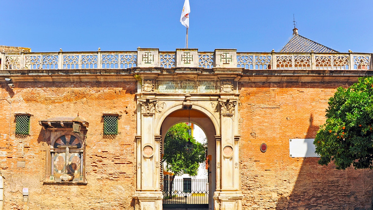 Marble Entrance Arch