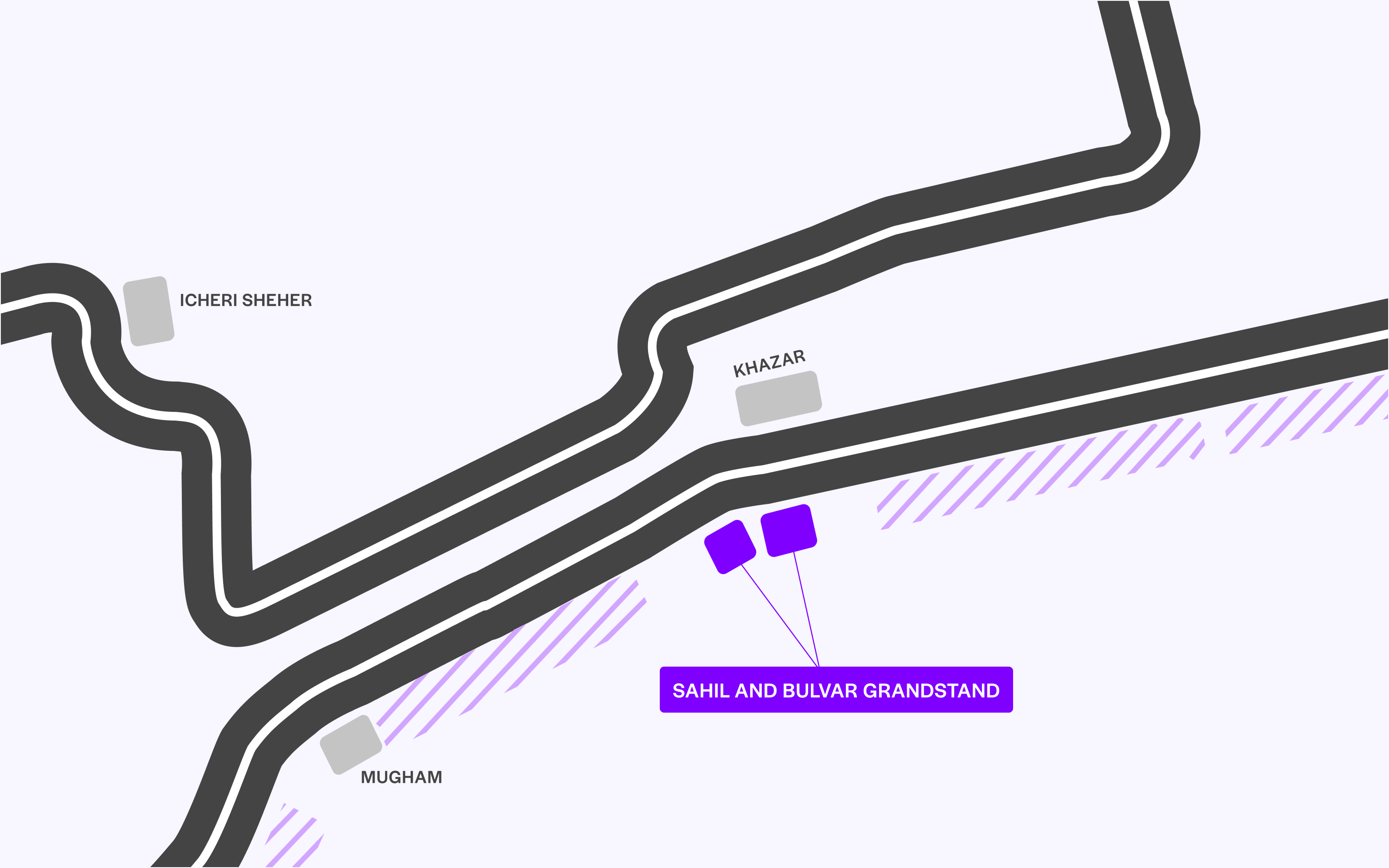 Azerbaijan gp grandstand