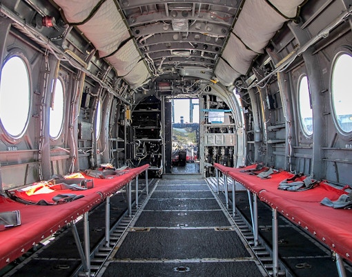 Sleeping quarters in USS Midway Museum