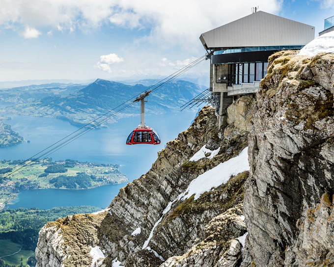 From Kriens: Mount Pilatus Round-Trip Cable Car Tickets