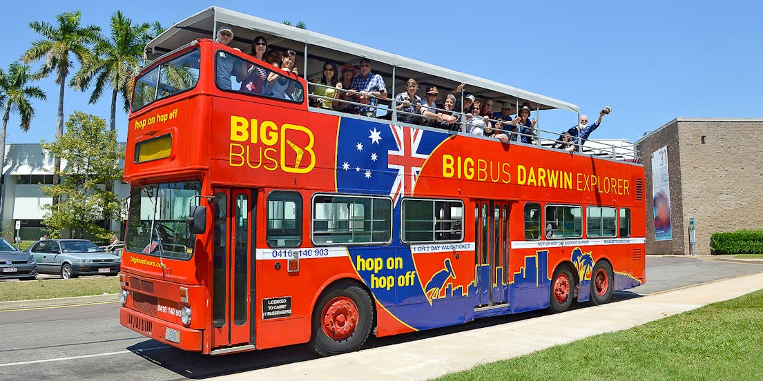 Big Bus Darwin Hop-on Hop-off Tours