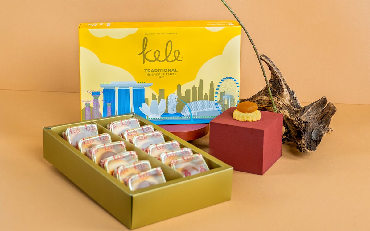kele singapore pineapple tarts or balls souvenir box (chinatown or vivocity pick up) - optional flavour available-5 kele singapore pineapple tarts or balls souvenir box (chinatown or vivocity pick up) - optional flavour available-5